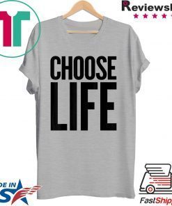 Choose Life Vintage Retro 80s Funny T-Shirt
