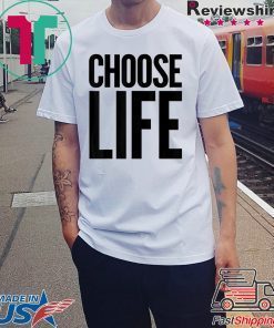 Choose Life Vintage Retro 80s Funny T-Shirt