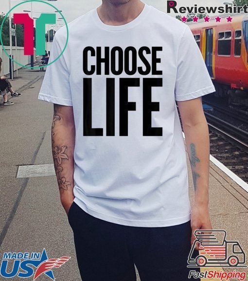 Choose Life Vintage Retro 80s Funny T-Shirt