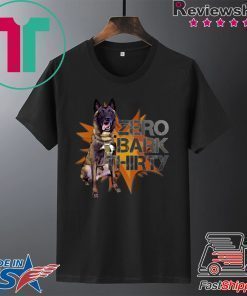 Conan Military Hero Dog Zero Bark Thirty T-Shirt