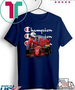 Cool Champion Sebastian Vettel signature shirt