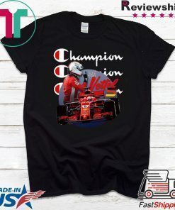 Cool Champion Sebastian Vettel signature shirt