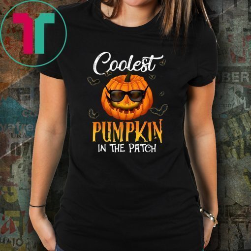 Coolest Pumpkin In The Patch Halloween Costume Gift T-Shirt