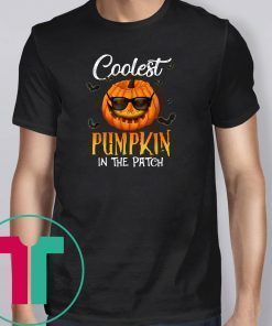 Coolest Pumpkin In The Patch Halloween Costume Gift T-Shirt