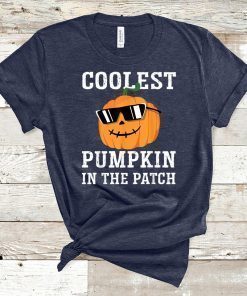 Coolest Pumpkin In The Patch Halloween Costume Kids Gift T-Shirt