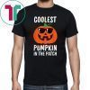 Coolest Pumpkin in the Patch, Halloween Costume Boys Girls T-Shirt