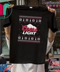 Coors Light Beer Sweatshirt Coors Light Christmas Ugly T-Shirt