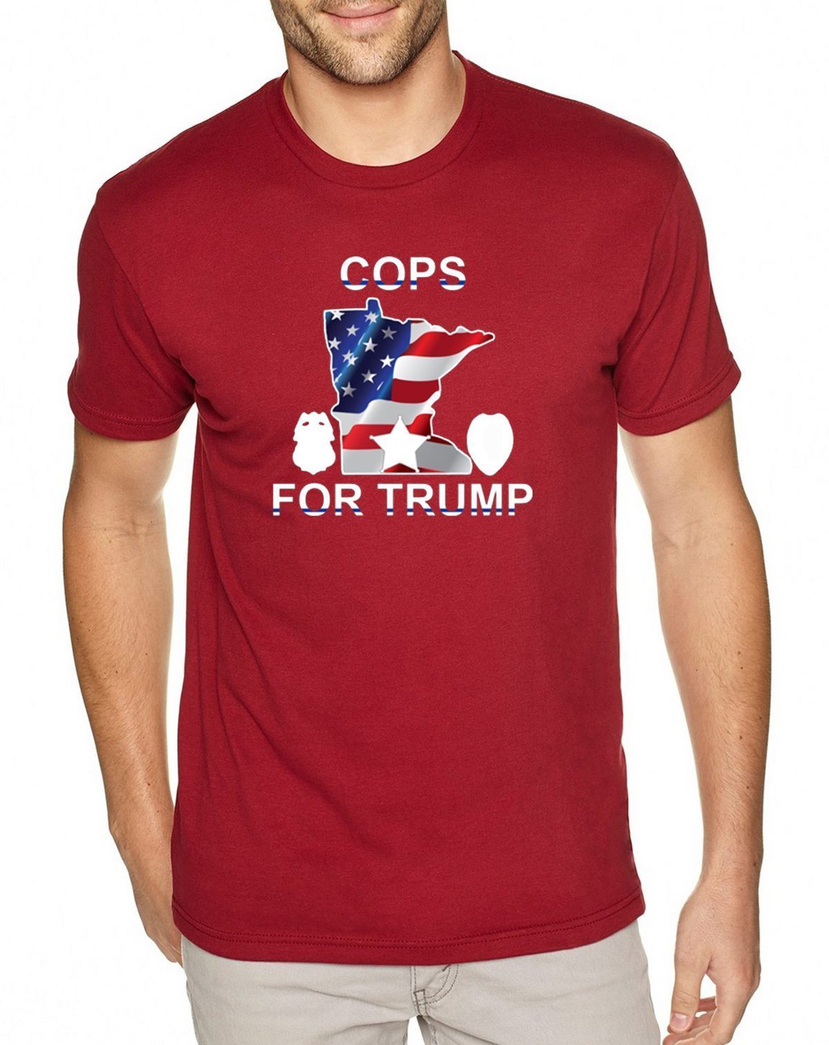 Cops For Trump 2020 Minneapolis Police T-Shirt