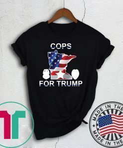 Cops For Trump 2020 Tee Shirt