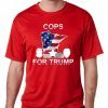 Cops For Trump Minneapolis Police Union USA Flag Tee Shirt