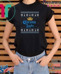 Corona Light Beer Sweatshirt Corona Light Christmas Ugly T-Shirt