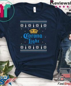 Corona Light Beer Sweatshirt Corona Light Christmas Ugly T-Shirt