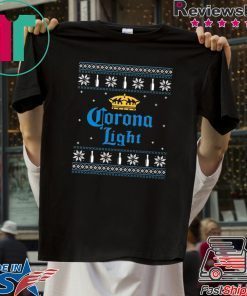 Corona Light Beer Sweatshirt Corona Light Christmas Ugly T-Shirt