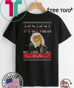 Labyrinth It’s only forever not long at all Christmas 2020 T-Shirt