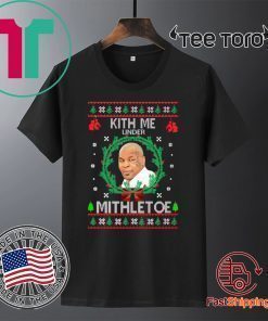 Offcial Mike Tyson kith me under the mithletoe Christmas Shirt