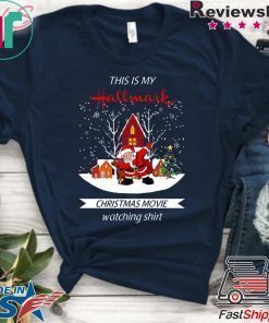 DABBING SANTA CLAUS THIS IS HALLMARK CHRISTMAS MOVIE WATCHING T-Shirt