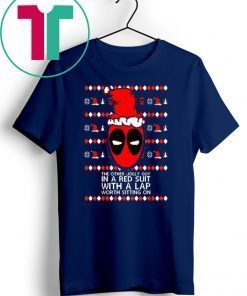 Deadpool the other jolly guy in a red suit Christmas T-Shirt