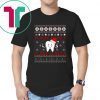 Dentist Plaque Is Wack Floss Is Boss Ugly Christmas T-Shirt