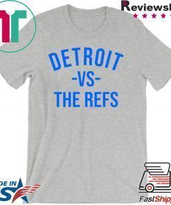 Detroit vs The Refs white T-Shirt