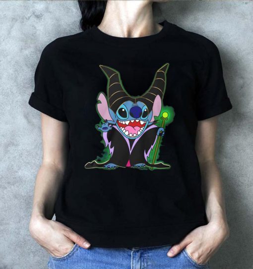 Disney stitch as maleficent Shirt