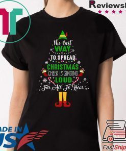 ELF Squad The Best Way To Spread Christmas 2020 Shirt