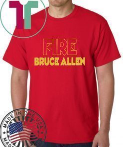 FIRE BRUCE ALLEN SHIRT