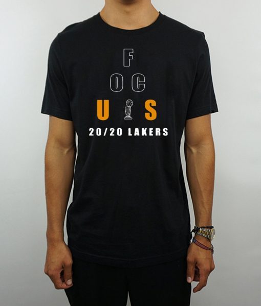 FOCUS 20-20 LAKERS SHIRT