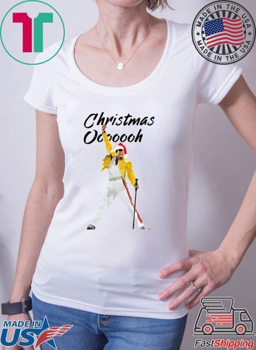 Freddie Mercury Christmas Ooooooh T-Shirt