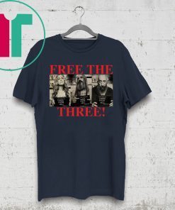 Free the three t-shirt Free the Three
