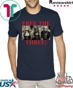 Free the three t-shirt Free the Three