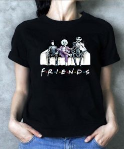 Friends tv show Beetlejuice Edward Scissorhands Jack Skellington Shirt