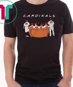 Friends tv show st louis cardinals shirt