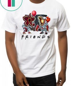 Friends tv show stranger things demogorgon pennywise it Shirt