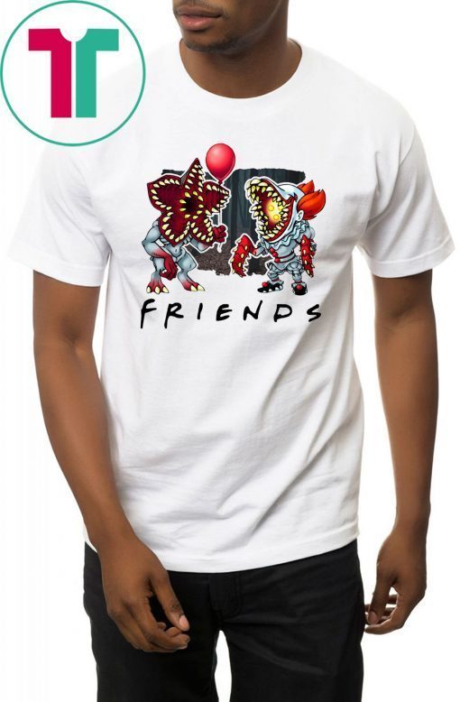 Friends tv show stranger things demogorgon pennywise it Shirt