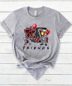 Friends tv show stranger things demogorgon pennywise it Shirt