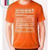 Funny Sweet Potato Nutrition Facts Thanksgiving Matching T-Shirt