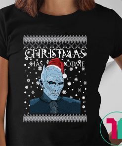 Game of Thrones Christmas Has Come White Walker T-Shirt