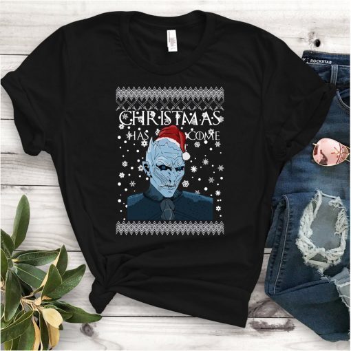 Game of Thrones Christmas Has Come White Walker T-Shirt