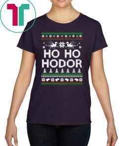 Game of throne HO HO Hodor Christmas Shirt