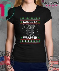 Gangsta Wrapper Christmas T-Shirt