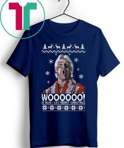 Green Ric Flair Woo Christmas Shirt
