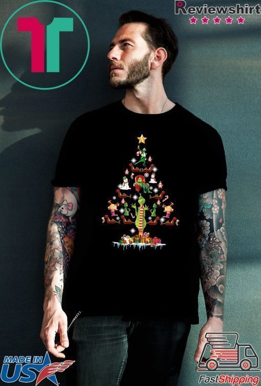 Grinch Christmas Tree T-Shirt