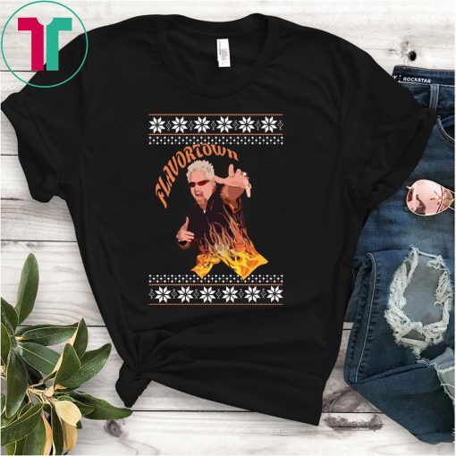 Guy Fieri Flavortown Christmas Shirt