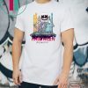 HALLOWEEN TRICK OR TREAT DANCING DJ GOOFY MARSHMALLOW SHIRT