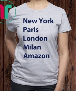 HEIDI KLUM NEW YORK PARIS LONDON MILAN AMAZON 2020 SHIRT
