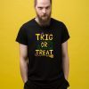 Halloween Math Teacher Trig Or Treat Student School College T-Shirt
