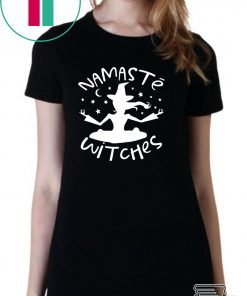 Halloween Namaste Witches Tee Shirt