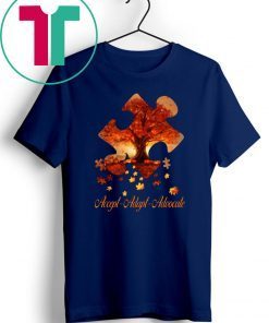 Halloween accept adapt advocate autism awareness Shirt