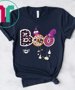 Halloween boo costume spiders ghosts pumkin witch hat Shirt