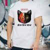 Halloween cat cosplay jason voorhees shirt